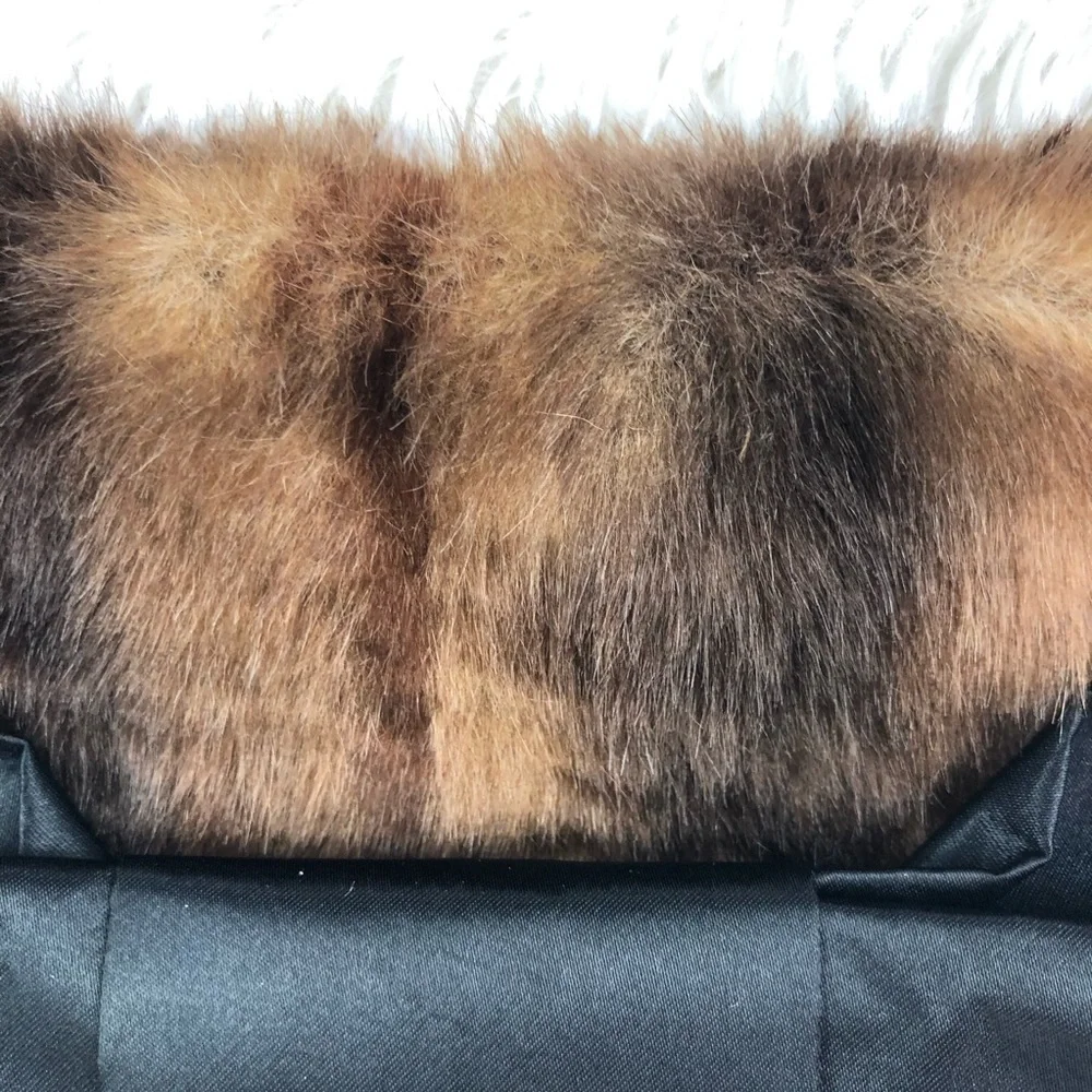 INC International Concepts Faux Fur Clutch. NWT.
